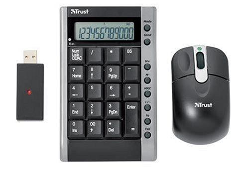 Trust KP-4100p Wireless Calculator Keypad & Mouse