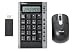 Trust XpertTouch Wireless Calculator Keypad & Mouse KP-4100p - Keypad - wireless - RF - 27 keys - mouse - USB wireless receiver