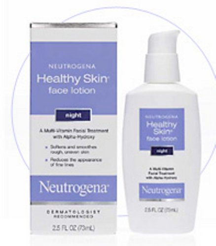 HealthPersonalCare: Neutrogena Healthy Skin Face Lotion, Night, 2.5 Ounce Pumps  Pack of 2 