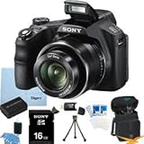 Sony Cyber-shot DSC-HX200V 18.2 MP Exmor R CMOS Digital Camera with 30x Optical Zoom and 3.0-inch LCD BUNDLE with Sony 16G...