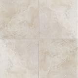 Casa Loma 20 x 20 Floor Tile in White Lace