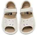 See Kai Run Sara Toddler Girl's White Floral Sandals