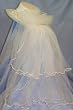 Blusher Bridal Hat in Felt