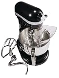 KitchenAid KP26M1XLC Professional 600 Series 6-Quart Stand Mixer, Licorice