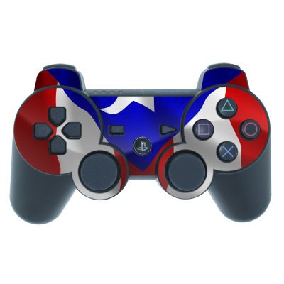 Puerto Rican Flag Design PS3 Playstation 3 Controller Protector Skin Decal Sticker