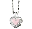 Avalon Amore Heart Shaped Fashion Pendant Watch, Pink # 7394PK Avalon Amore Heart Shaped Fashion Pendant Watch, Pink # 7394PK
