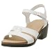 Easy Spirit Women's Role Play Low Heel Sandal,White,12 M