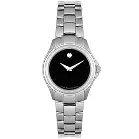 Movado WoMens Military Bracelet Watch #0605757 by Movado
