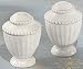 ATHENA IRONSTONE SALT/ PEPPER SET - ATHENA COLLECTION ANTIQUE FINISH IRONSTONE SALT AND PEPPER SHAKERS