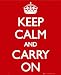 Kitchen & Housewares : KEEP CALM AND CARRY ON WW2 VINTAGE WAR LARGE POSTER NEW