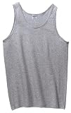 NEW Gildan Ultra Cotton - Tank Top Sport Grey-S