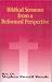 Books : Biblical Sermons from a Reformed Perspective