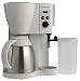 Capresso 471.02 CoffeeTEC Digital 10-cup Coffeemaker with Stainless Steel Vacuum Carafe and FrothXpress, White