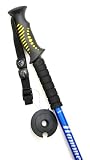 Hammers Blue Anti-Shock Hiking Trekking Pole Walking Stick 9BU w/ Compass & Thermometer