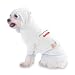 Stop unwanted pregnancies Masturbate Hooded (Hoody) T-Shirt with pocket for your Dog or Cat MEDIUM White