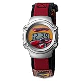 Armitron Kids' 7100022 Character Silver-Tone Hot Wheels Digital Watch