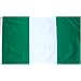 Nigeria National Country Flag - 3 foot by 5 foot Polyester (New)