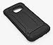 Bastex Samsung Galaxy S7 Case, Hybrid Heavy Duty Slim Fit Black Rubber Silicone Cover with Hard Plastic Shell Case for Samsung Galaxy S7 (Black)