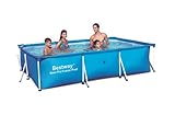 Bestway 56043 Rectangular Deluxe Splash Frame Pool