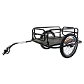 Falt-Gep�ck-Fahrradanh�nger, (640060) foldable black powder coated, 69x73x18,5 cm