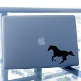 Running Horse Decal for Car Window, Laptop, Wall Etc