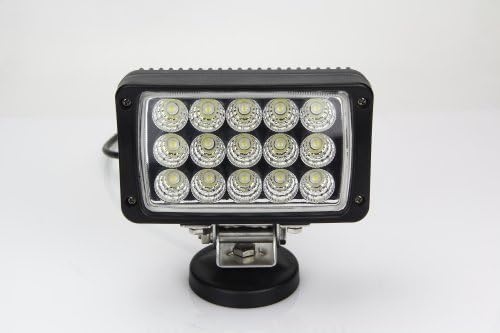 Lite Wheels 45W 6" Rectangle High brightness LED Work Light For Heavy-duty machine