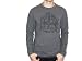 MUSTANG Longsleeve in Grau Langarm-Shirt Langarmshirt Herren Shirt - grau