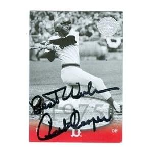 Buy Cecil Cooper autographed Baseball Card (Boston Red Sox)