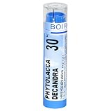 Boiron Homeopathic Medicine Phytolacca Decandra, 30C Pellets, 80 Count Tubes 41BVXC6R00L. SL160 Boiron Homeopathic Medicine Phytolacca Decandra, 30C Pellets, 80 Count Tubes