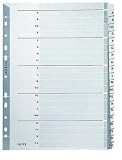 Produkt-Bild: Esselte Leitz 43280000 Kartonregister A-Z, A4, Karton, 20 Blatt, grau
