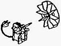 Broan #BP27 50CFM Fan Motor/Wheel