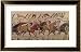 Bishop Odo Holding a Baton Urges on the Young Soldiers, from the Bayeux Tapestry Framed Art Poster Print, 30x20