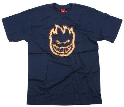 Spitfire Charred Remains Men's T-Shirt - Navy