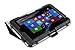 ProCase Folio Stand Cover Case Exclusive for Stream 7 Tablet (5701), with Hand Strap, Bonus Stylus Pen (Black)