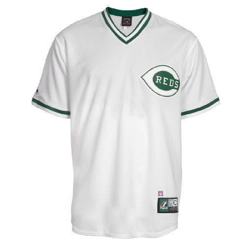 MLB Joe Morgan #8 Cincinnati Reds Cooperstown Replica Jersey (Large)