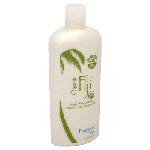Organic Fiji Moisturizer, Fragrance Free, 12-Ounces by Organic Fiji