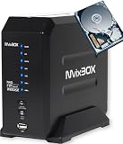 MvixBOX (WDN-2000) Ultra-Performance 2-Bay SATA NAS Server (1 x 1.0TB SATA HDD Included)