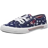 Pepe Jeans London Women's ABERLADY JEANS STAR Low-Top Trainer
