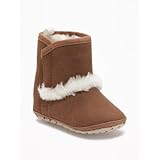 オールドネイビー OLD NAVY/ コージーブーツ タン シューズ 6～12ヶ月【並行輸入】