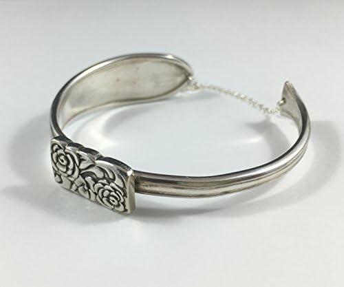 Silver Flower Spoon Bracelet