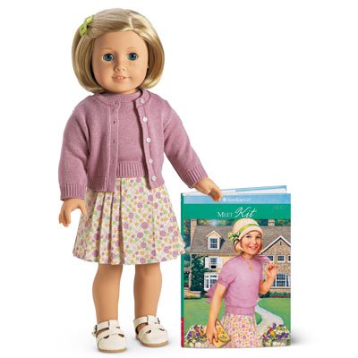 American Girl Kit Kittredge Doll & Paperback Book