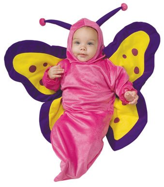 Deluxe Baby Bunting, Butterfly Costume, 1 to 