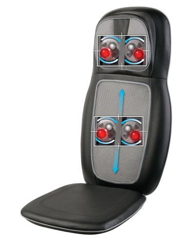 Homedics SBM-500H Therapist Select Shiatsu One Massaging Cushion with Heat