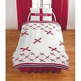 England Football Reversible Duvet Cover Set Bedding with Pillow Case
