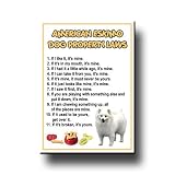 41BVjYyjKDL. SL160  Buy American Eskimo Dog Items
