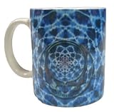 Grateful Dead Blue Tie Dye Mug