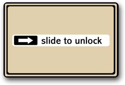 slide to unlock Clean Machine High Quality Doormat