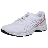 Asics Womens Gel-Mission W White/White/Pink Trekking and Hiking Shoes Q157J 0101 8.5 UK, 43 EU