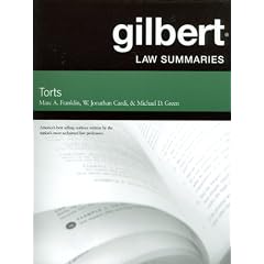 Gilbert Law Summaries on Torts, 24th Edition