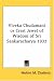Viveka Chudamani or Crest Jewel of Wisdom of Sri Sankaracharya 1932 by  ISBN 1417982071